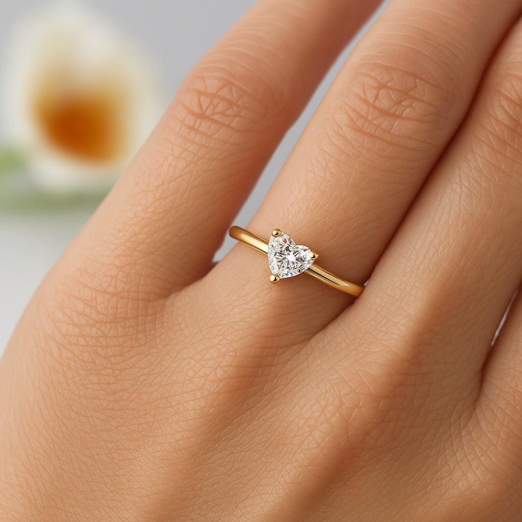 Heart Shape Diamond Ring
Heart Solitaire Ring
Lab Grown Diamond Ring
Heart Cut Engagement Ring
Love Heart Ring
Fancy Shape Diamond Ring
14k Gold Ring
Velentine Day Ring 
Simple Diamond Ring
Gift for her
Diamond Jewelry
Bridal Ring
Wedding Ring