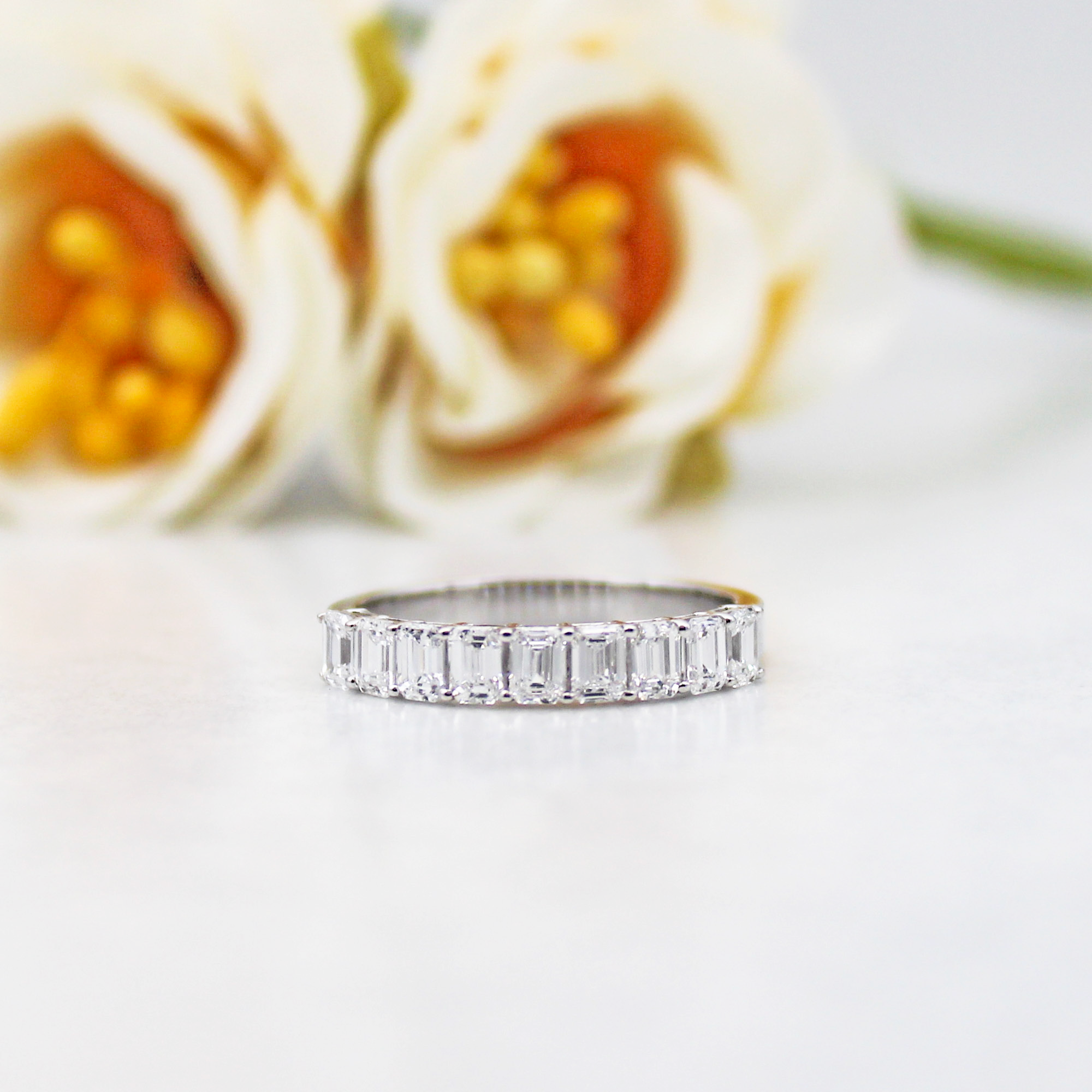 Emerald Eternity Band
Emerald Cut Diamond Half Eternity Band
Emerald Diamond Band
Minimalist Lab Grown Diamond Band
Labgrown Diamond Eternity Ring
Emerald Cut Ring
Labgrown Diamond Ring
Half Eternity Wedding Band
Emerald Stackable Band
Emerald Shape Diamond Engagement Band
Eternity Ring
Engagement Ring
Bridal Ring