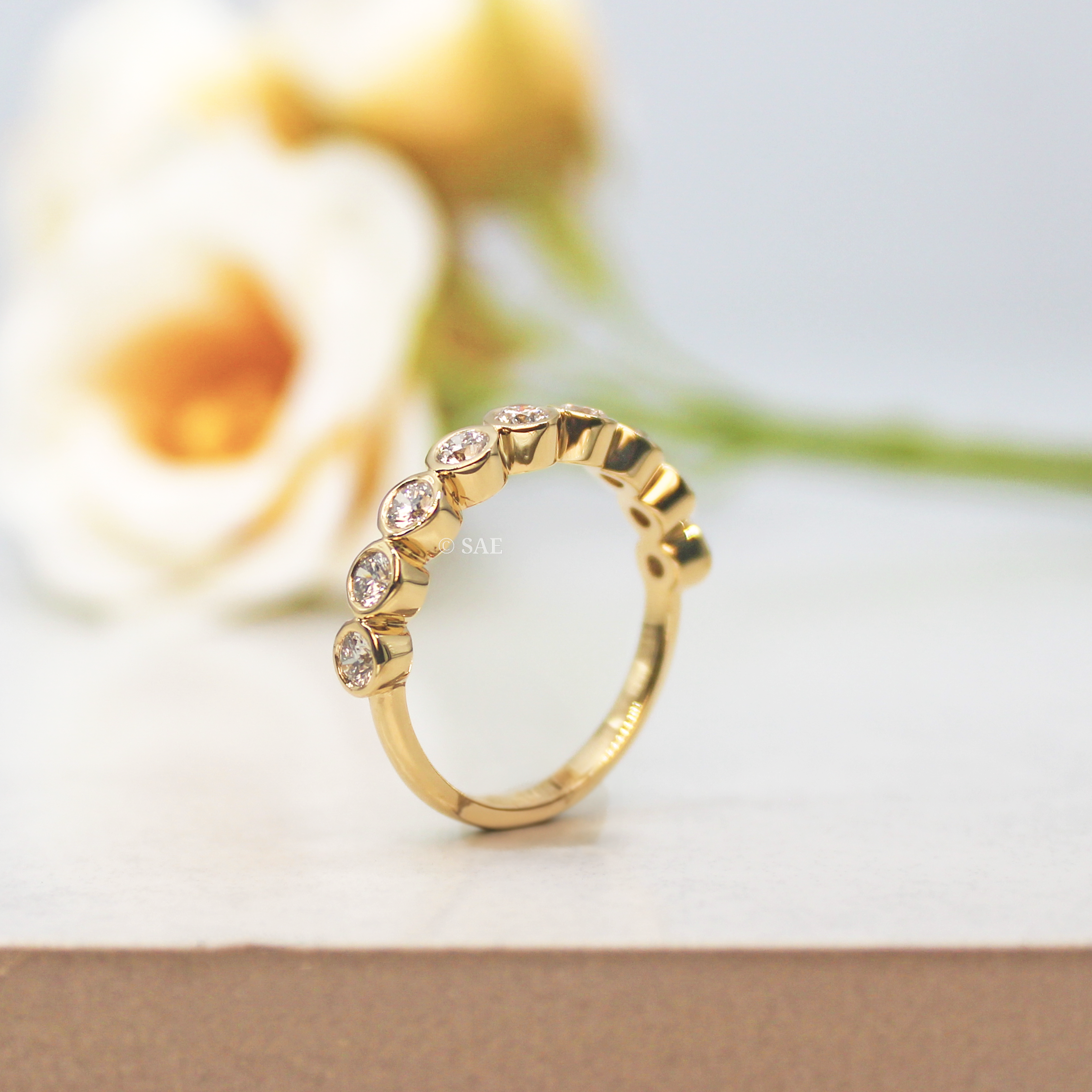 Bezel Set Diamond Band
Half Diamond Eternity Band
Round Diamond Band
Bezel Round Lab Diamond Band
Stackable Band
Gold Band
Matching ring
Diamond Wedding Band
Lab Grown Diamond Band
Engagement Band
Lab Grown Diamond Ring
Round Diamond Eternity Band
Eternity Ring