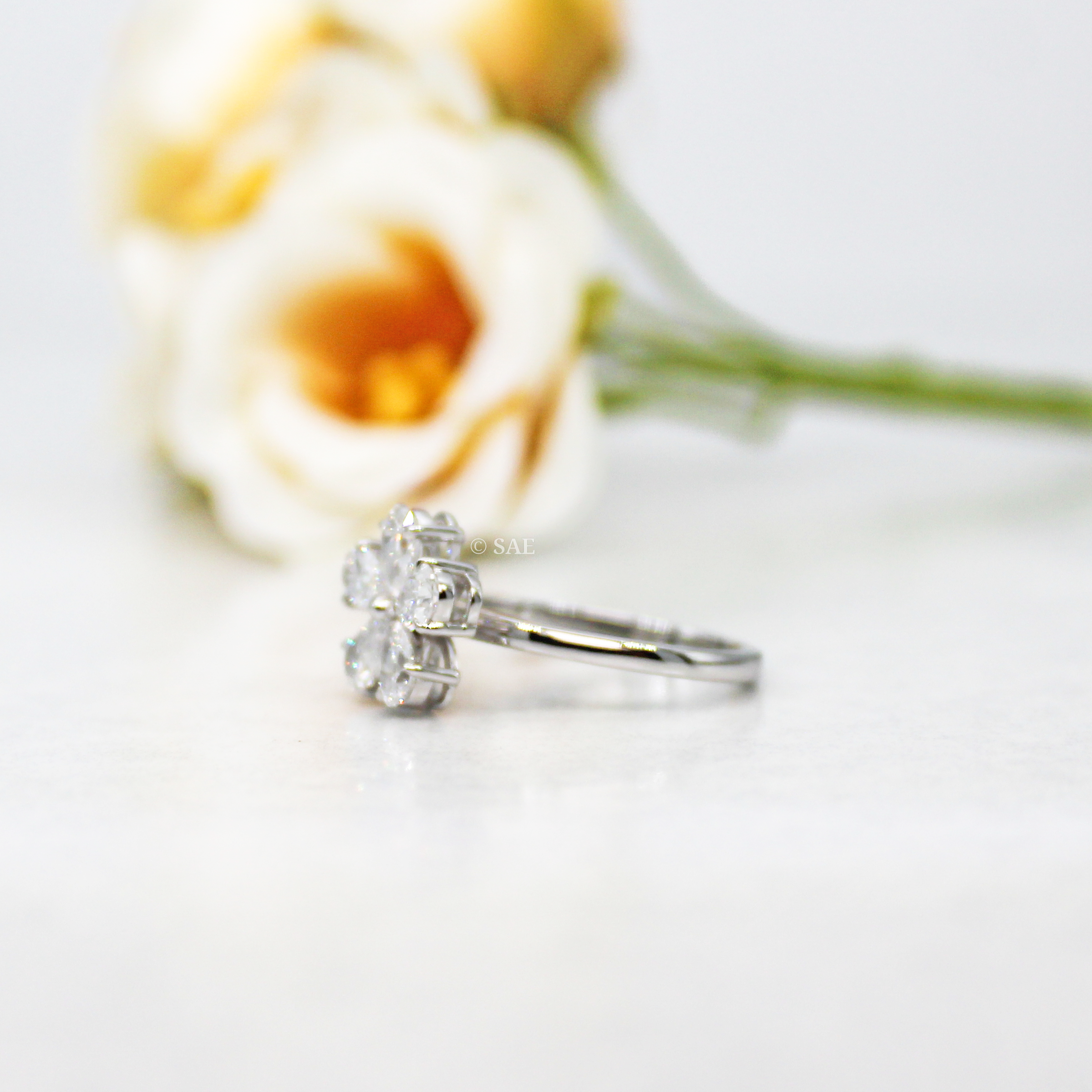 Pear Shape Diamond Ring
Flower shape Ring
Lab Grown Diamond Ring
Five Pear Shape Diamond Ring
Velentine Day Ring 
14k Gold Ring
Five Stone Flower Ring
Fancy Shape Diamond Ring
Gift for her
Engagement Ring
Wedding Ring
Diamond Ring
Diamond Jewelry