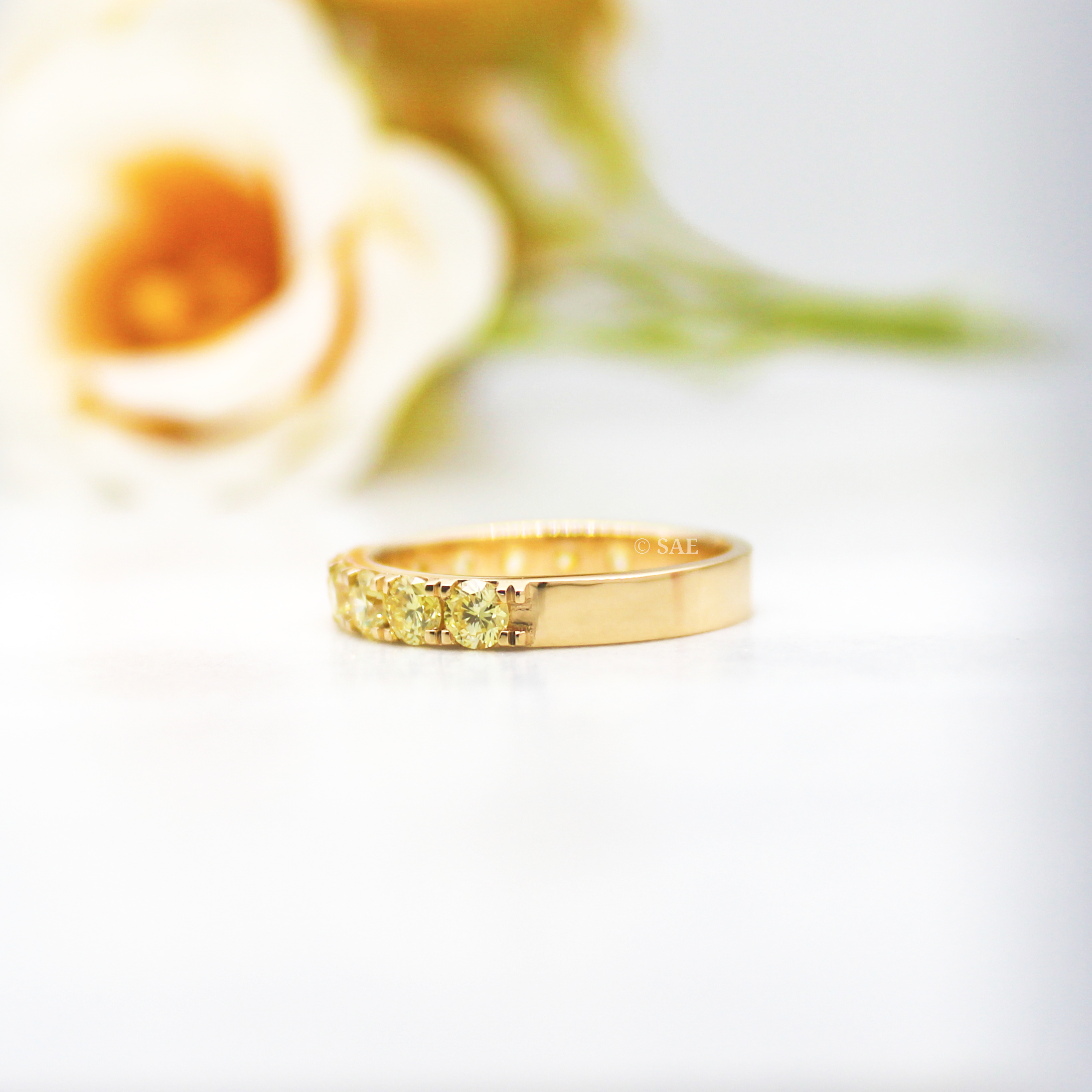 Half Diamond Eternity Band
Round Diamond Band
Yellow Diamond Band
Stackable Band
Yellow Gold Band
Fancy Yellow color Lab Diamond Ring
Diamond Wedding Band
Lab Grown Diamond Band
Engagement Band
Lab Grown Diamond Ring
Eternity Band
Round Diamond Eternity Band
Fancy Color Diamond Ring