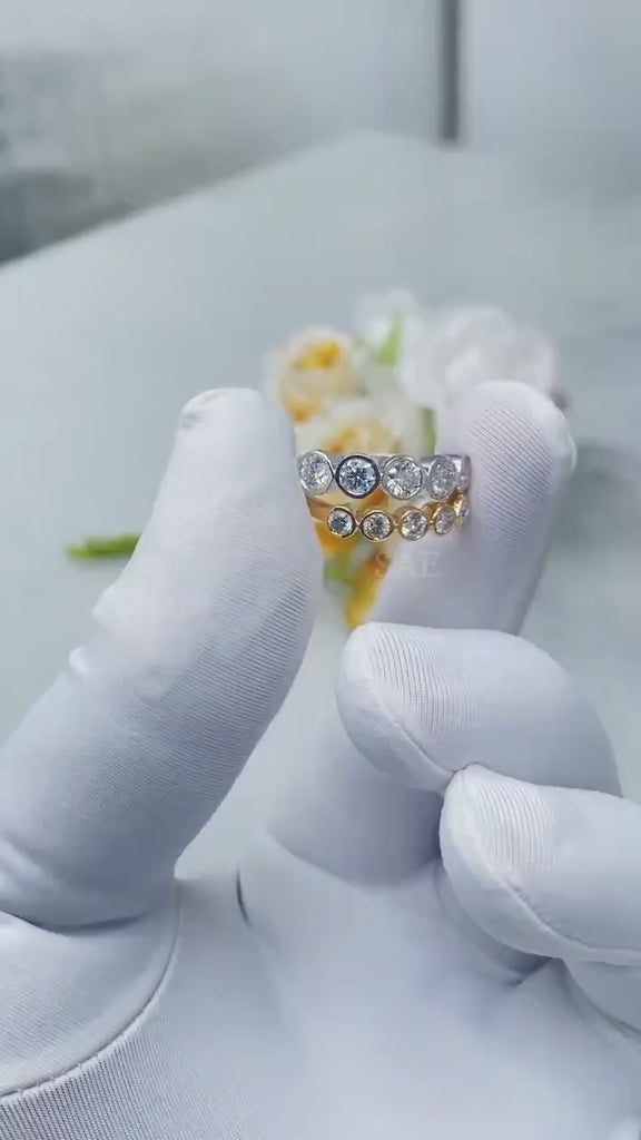 Bezel Set Diamond Band
Half Diamond Eternity Band
Round Diamond Band
Bezel Round Lab Diamond Band
Stackable Band
Five Stone Ring
Matching ring
Diamond Wedding Band
Lab Grown Diamond Band
Engagement Band
Lab Grown Diamond Ring
Round Diamond Eternity Band
Eternity Ring