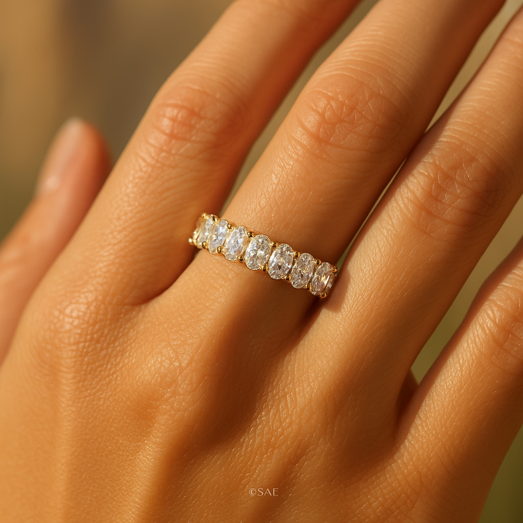 Oval Eternity Band
Oval Cut Diamond Half Eternity Band
Oval Diamond Band
Minimalist Lab Grown Diamond Band
Labgrown Diamond Eternity Ring
Oval Ring
Labgrown Diamond Ring
Half Eternity Wedding Band
Oval Stackable Band
Oval Shape Diamond Engagement Band
Eternity Ring
Engagement Ring
Bridal Ring